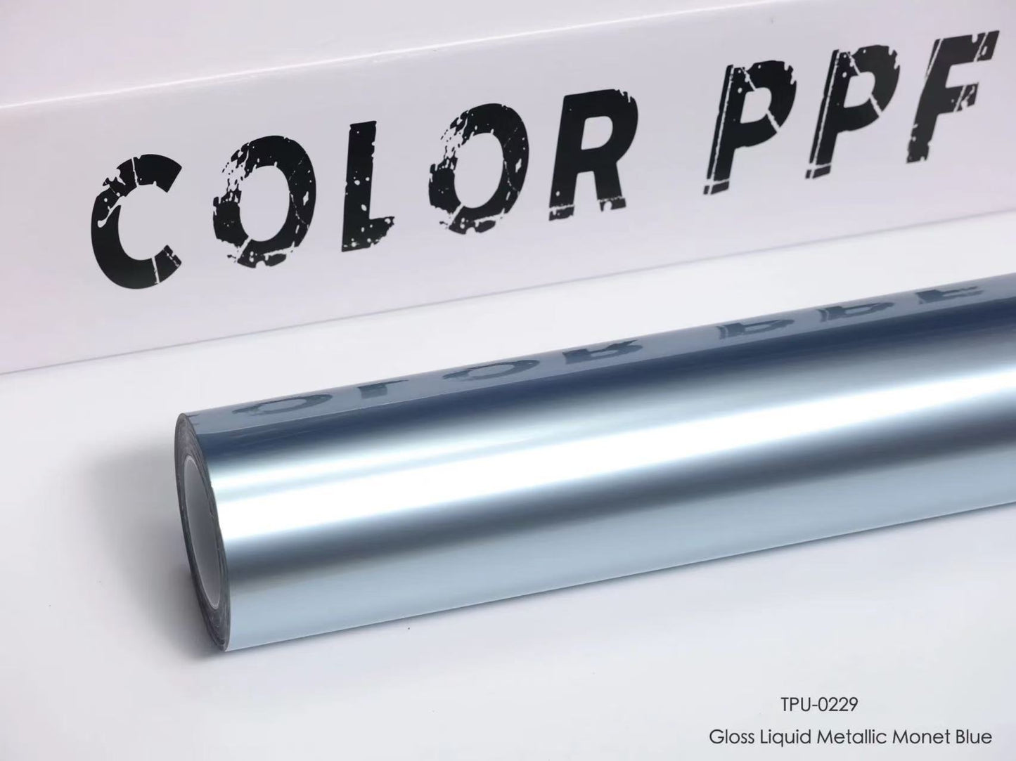 TPU-0229 Gloss Liquid Metallic Monet Blue