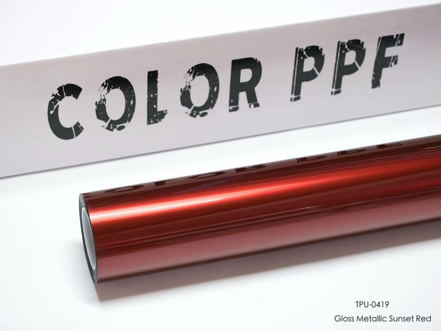 TPU-0419 Gloss Metallic Sunset Red