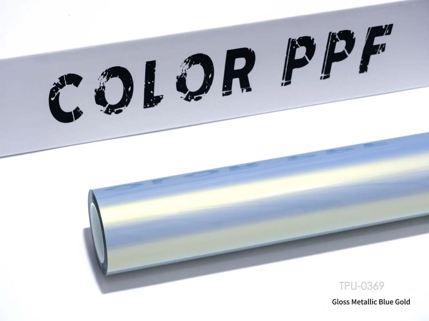 TPU-0369 Gloss Metallic Blue Gold