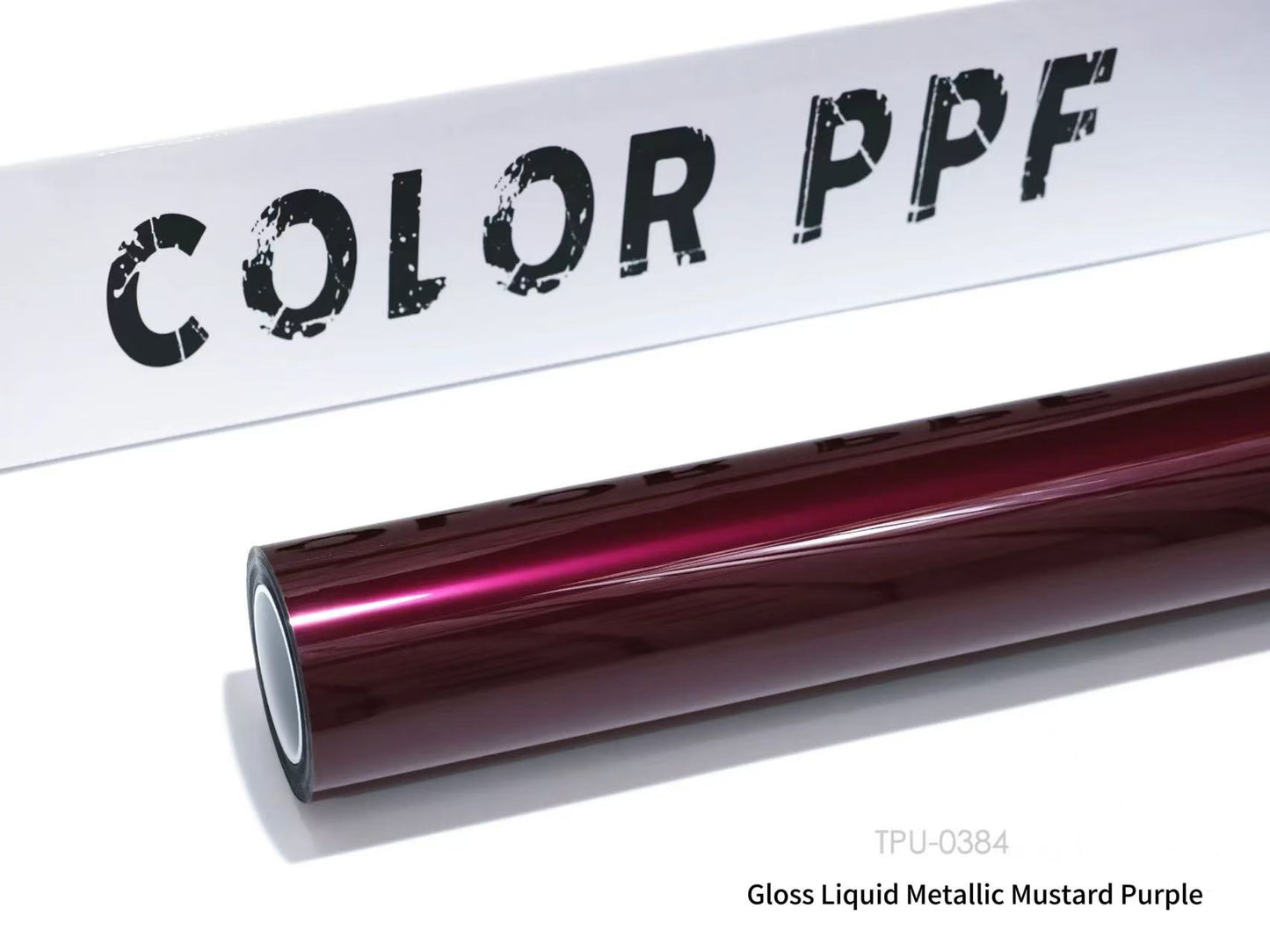TPU-0384 Gloss Liquid Metallic Mustard Purple