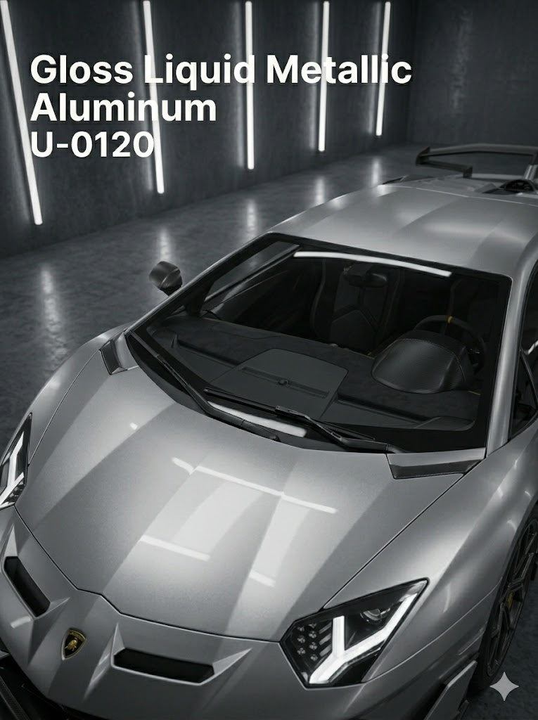TPU-0120 Gloss Liquid Metallic Aluminum
