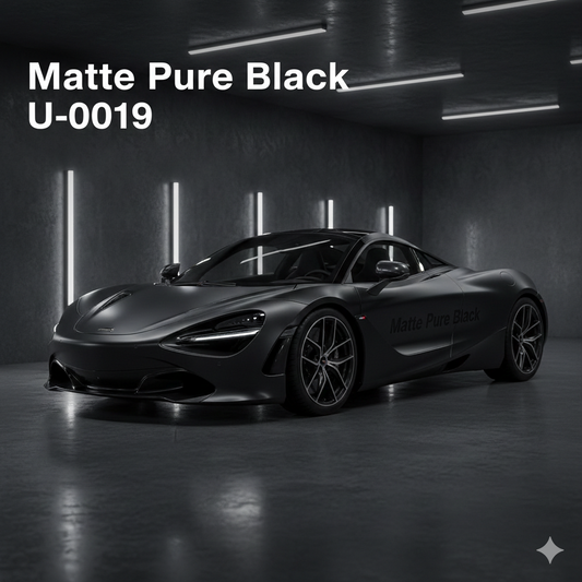 TPU-0019 Matte Pure Black