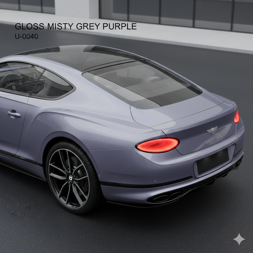 TPU-0040 Gloss Misty Grey Purple