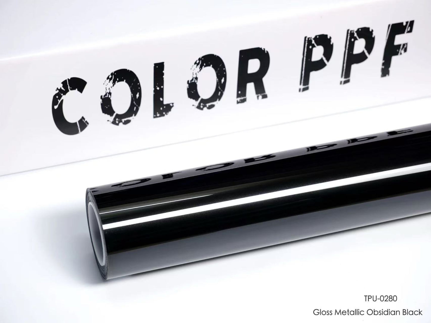 TPU-0280 Gloss Metallic Obsidian Black