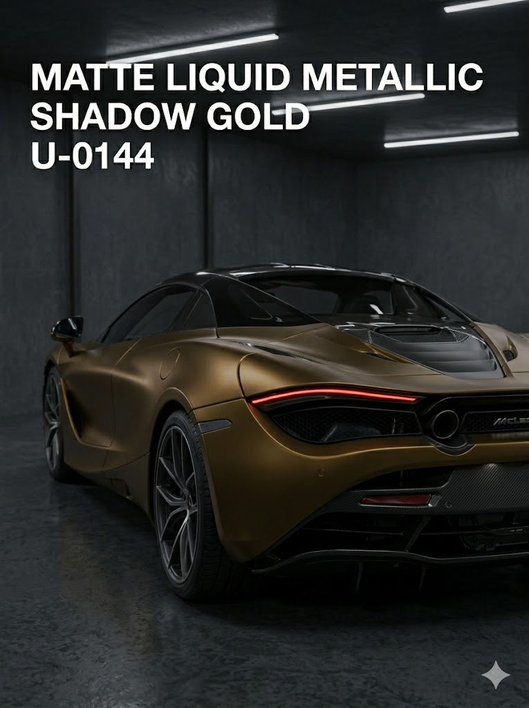 TPU-0144 Matte Liquid Metallic Shadow Gold