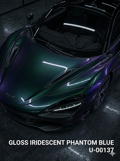 TPU-0137 Gloss Iridescent Phantom Blue