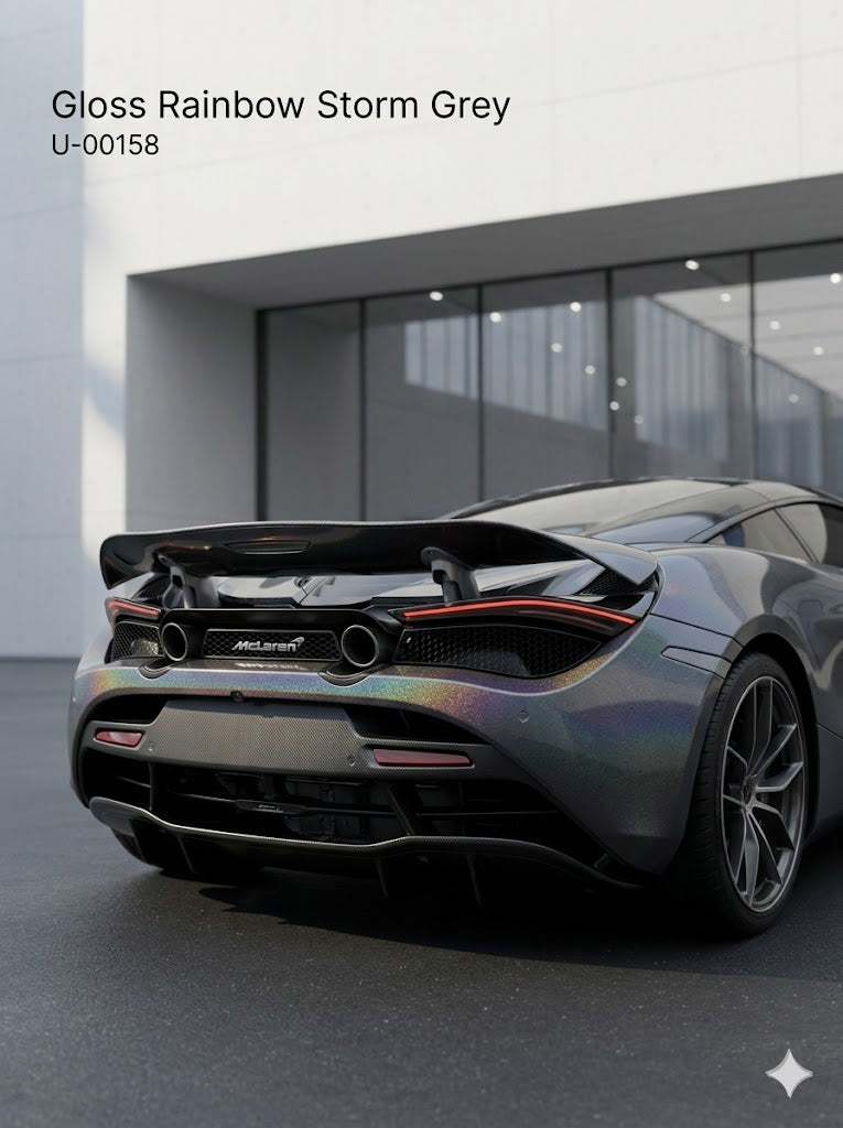 TPU-0158 Gloss Rainbow Storm Grey
