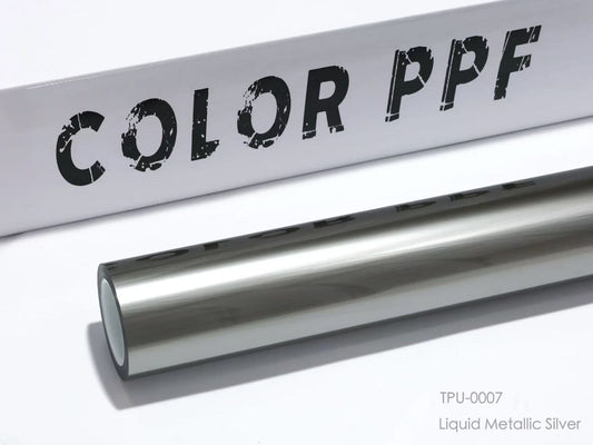 TPU-0007 Gloss Liquid Metallic Silver