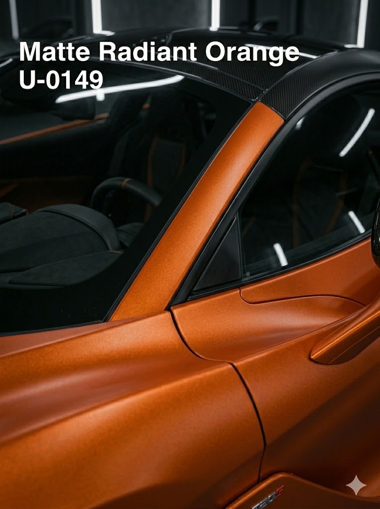 TPU-0149 Matte Radiant Orange
