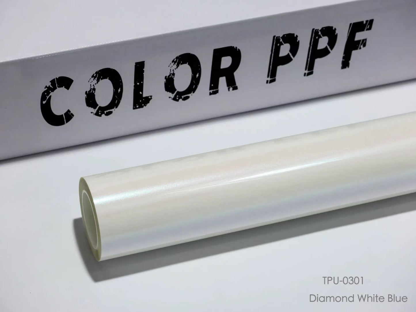 TPU-0301 Gloss Diamond Blue White