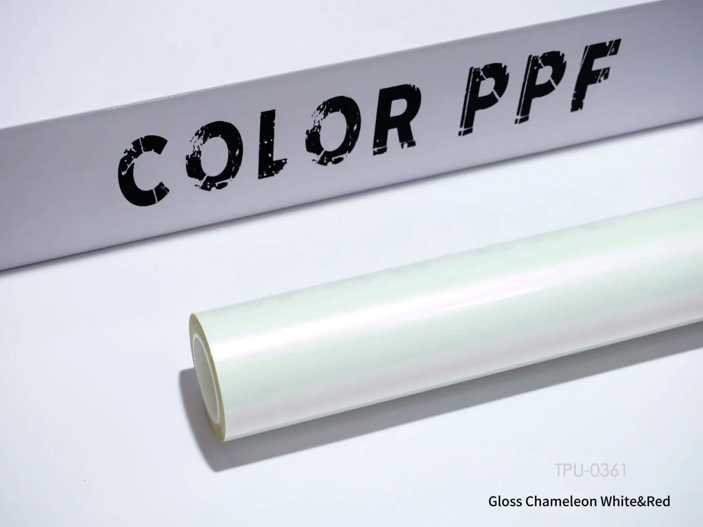 TPU-0361 Gloss Chameleon White & Red