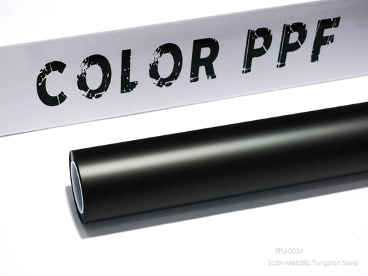 TPU-0054 Satin Liquid Metallic Tungsten Steel