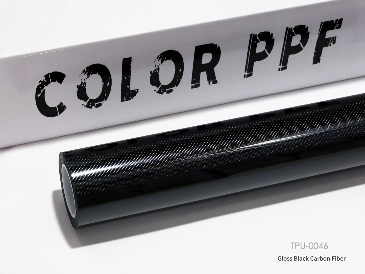 TPU-0046 Gloss Black Carbon Fiber