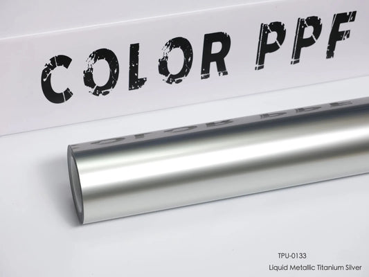TPU-0133 Gloss Liquid Metallic Titanium Silver