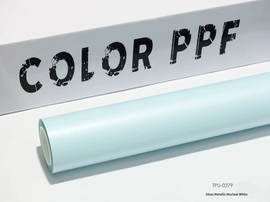 TPU-0279 Gloss Metallic Muriwai White