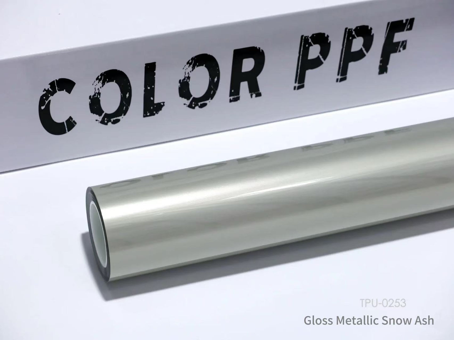 TPU-0253 Gloss Metallic Snow Ash