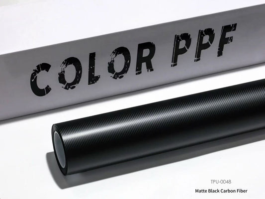 TPU-0048 Matte Black Carbon Fiber