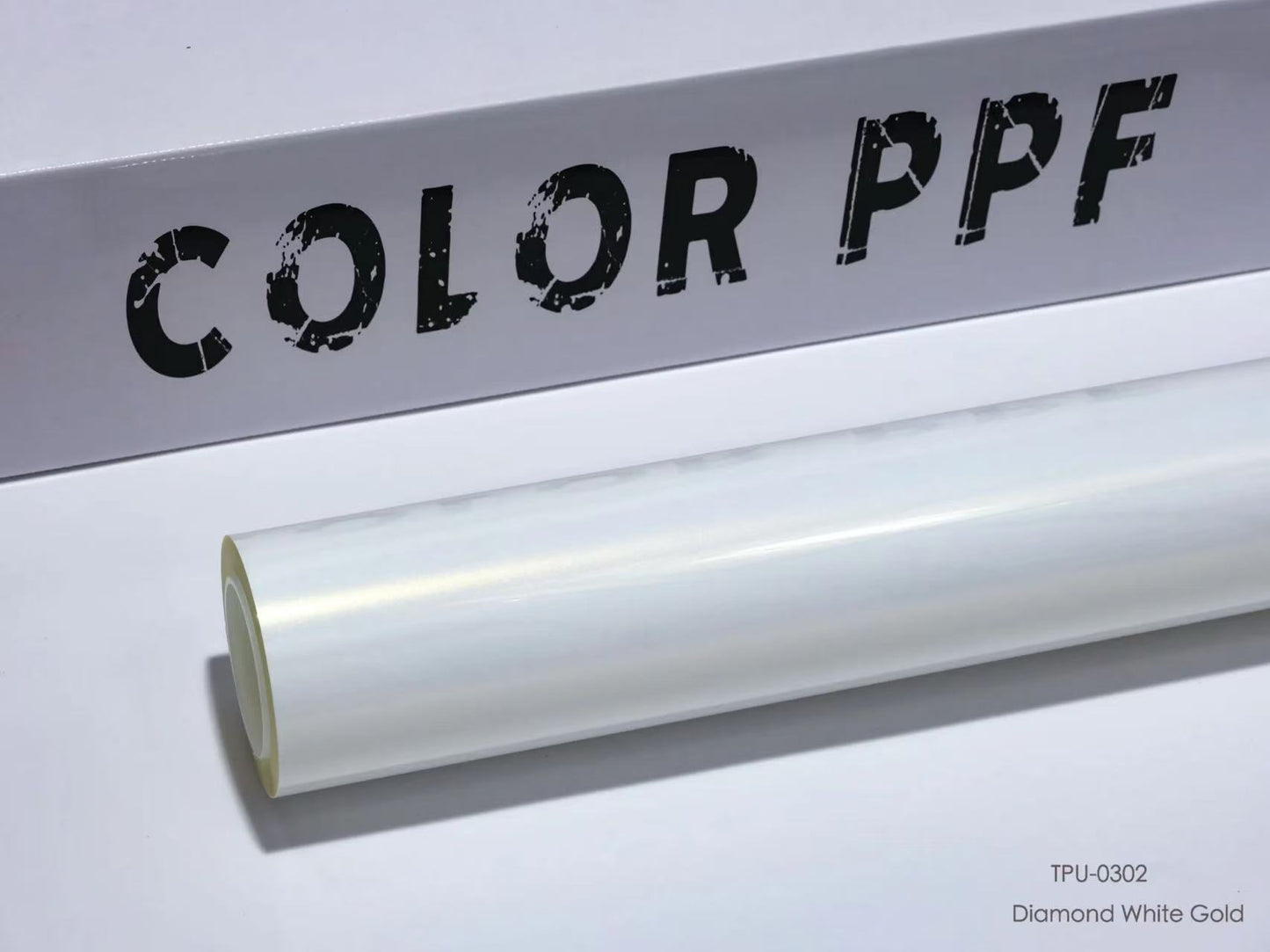 TPU-0302 Gloss Diamond White Gold