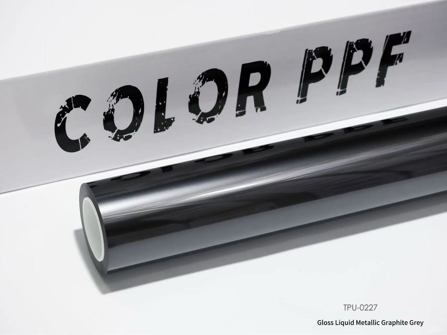 TPU-0227 Gloss Liquid Metallic Graphite Grey