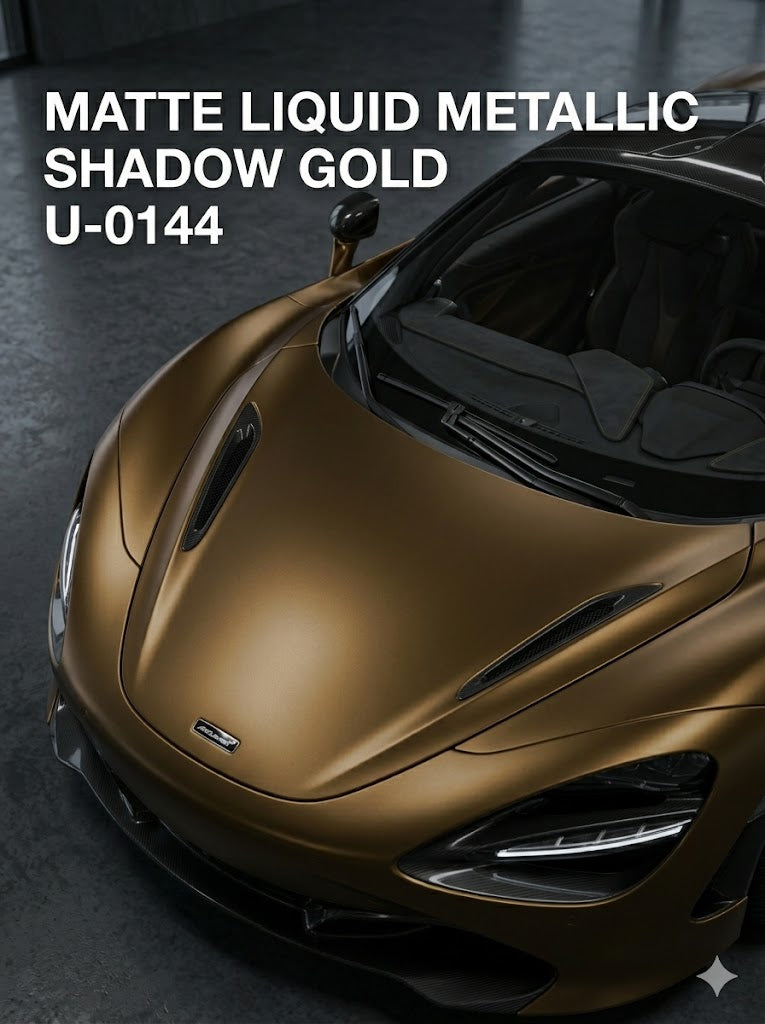 TPU-0144 Matte Liquid Metallic Shadow Gold