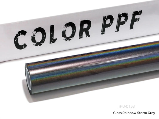 TPU-0158 Gloss Rainbow Storm Grey