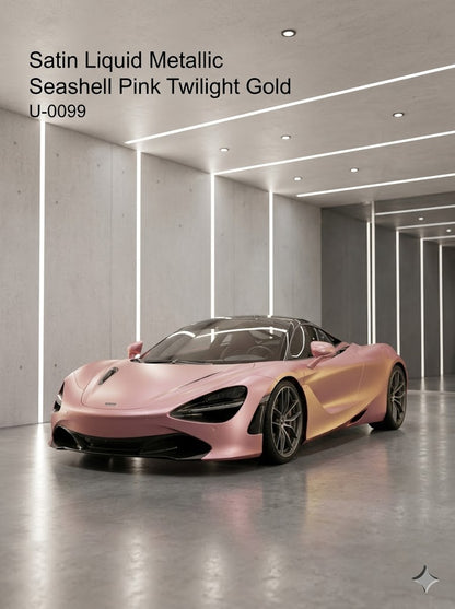 TPU-0099 Satin Liquid Metallic Seashell Pink