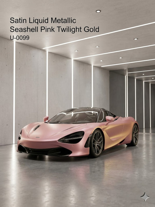 TPU-0099 Satin Liquid Metallic Seashell Pink