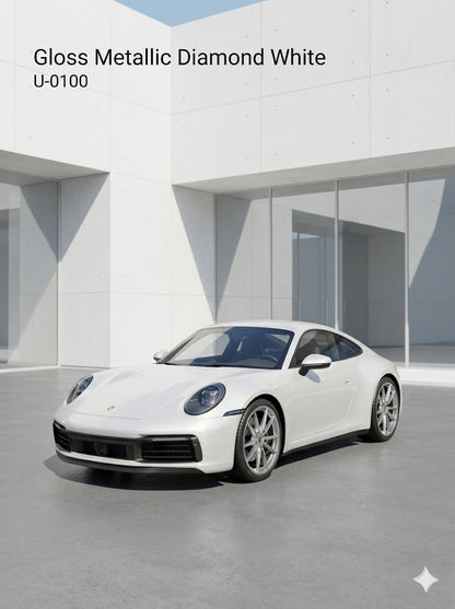 TPU-0103 Gloss Metallic Diamond White