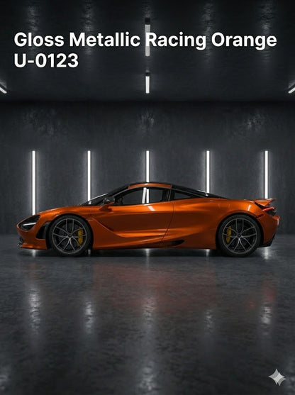 TPU-0123 Gloss Metallic Racing Orange