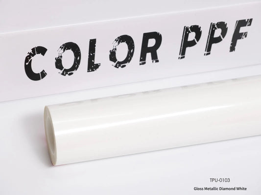 TPU-0103 Gloss Metallic Diamond White