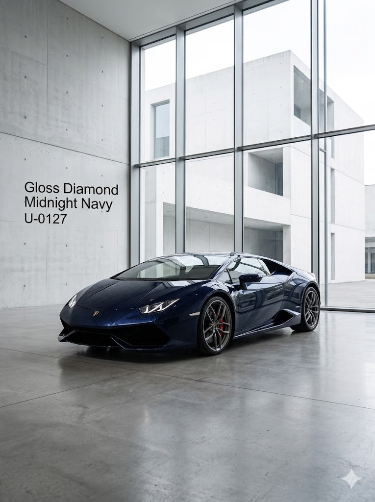 TPU-0127 Gloss Diamond Midnight Navy