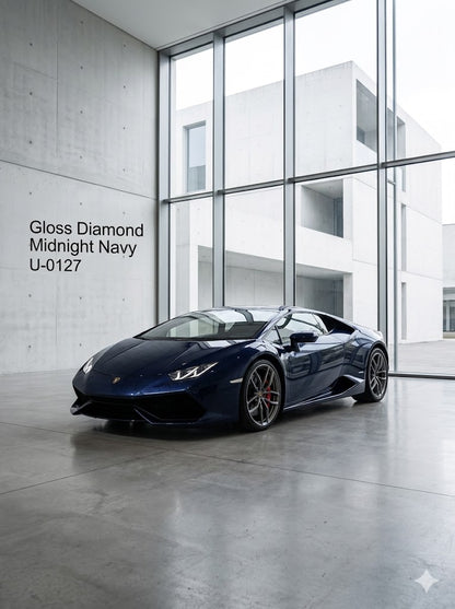 TPU-0127 Gloss Diamond Midnight Navy