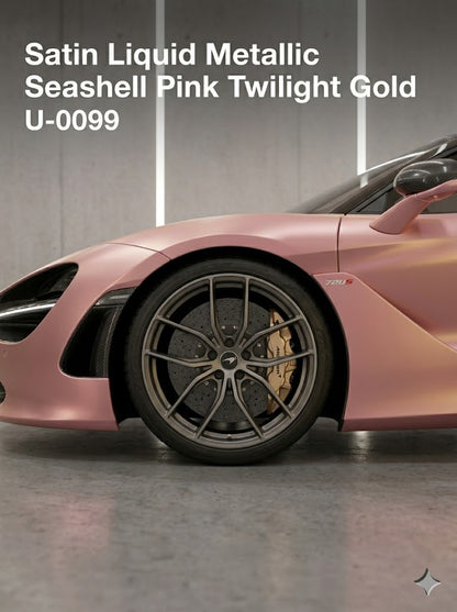 TPU-0099 Satin Liquid Metallic Seashell Pink
