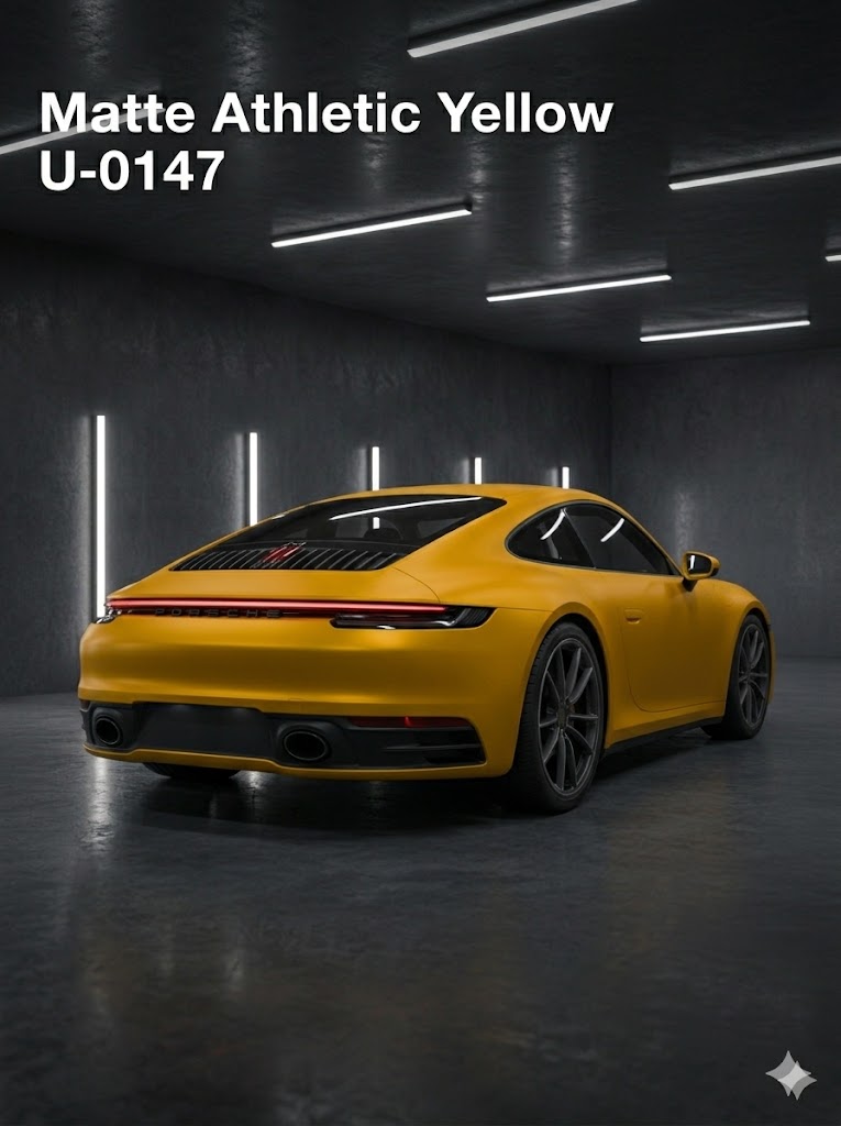 TPU-0147 Matte Athletic Yellow