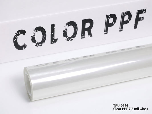 TPU-0666 Clear PPF 7.5 mil Gloss