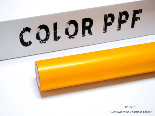 TPU-0131 Gloss Metallic Volcanic Yellow