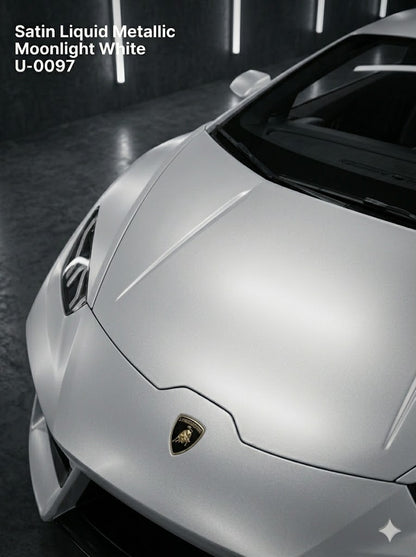 TPU-0097 Satin Liquid Metallic Moonlight White