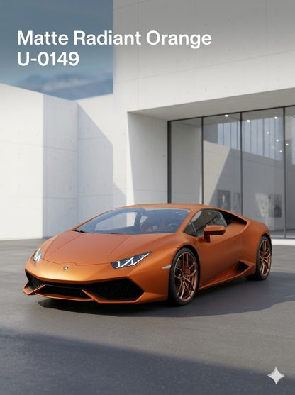 TPU-0149 Matte Radiant Orange
