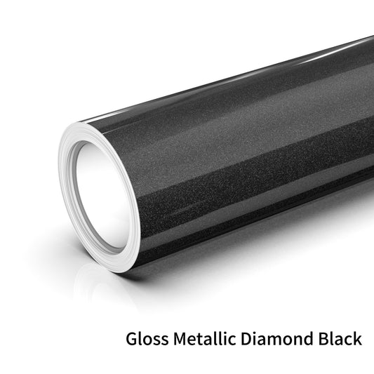 TPU-0307 Gloss Metallic Diamond Black