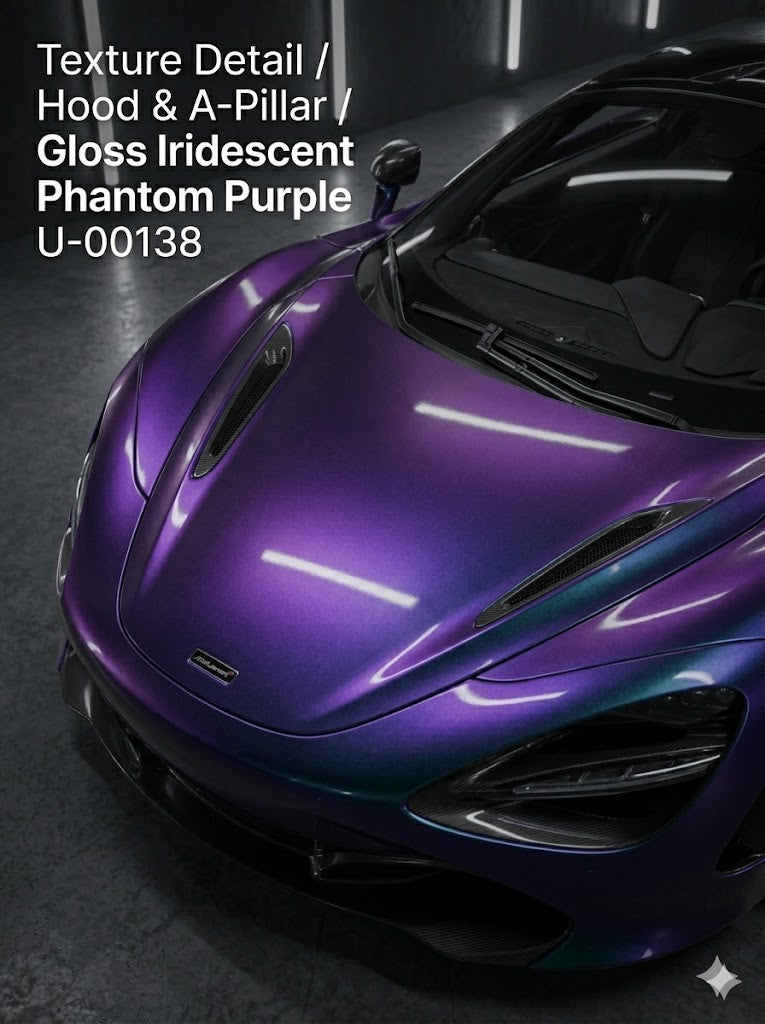 TPU-0138 Gloss Iridescent Phantom Purple