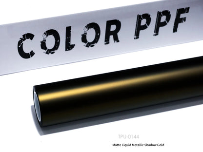 TPU-0144 Matte Liquid Metallic Shadow Gold