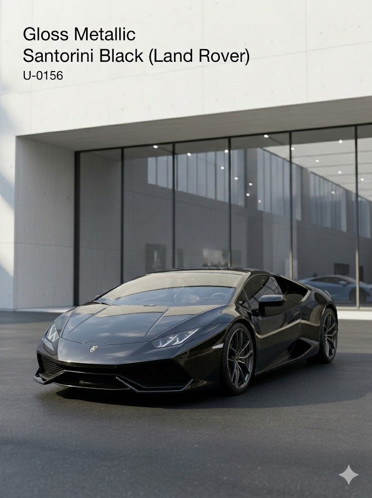 TPU-0156 Gloss Metallic Santorini Black