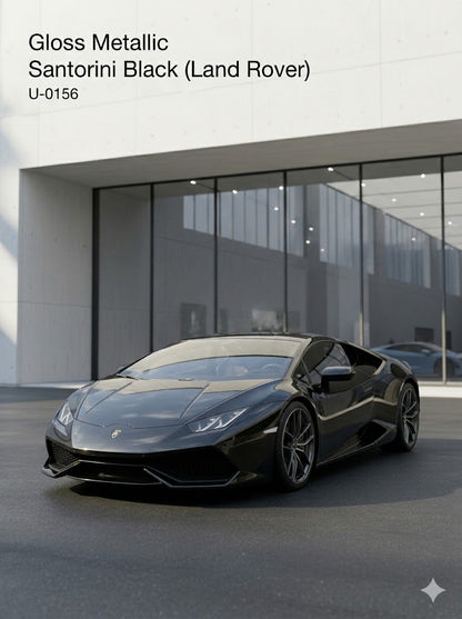 TPU-0156 Gloss Metallic Santorini Black