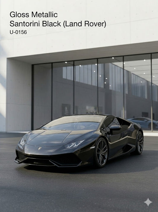 TPU-0156 Gloss Metallic Santorini Black