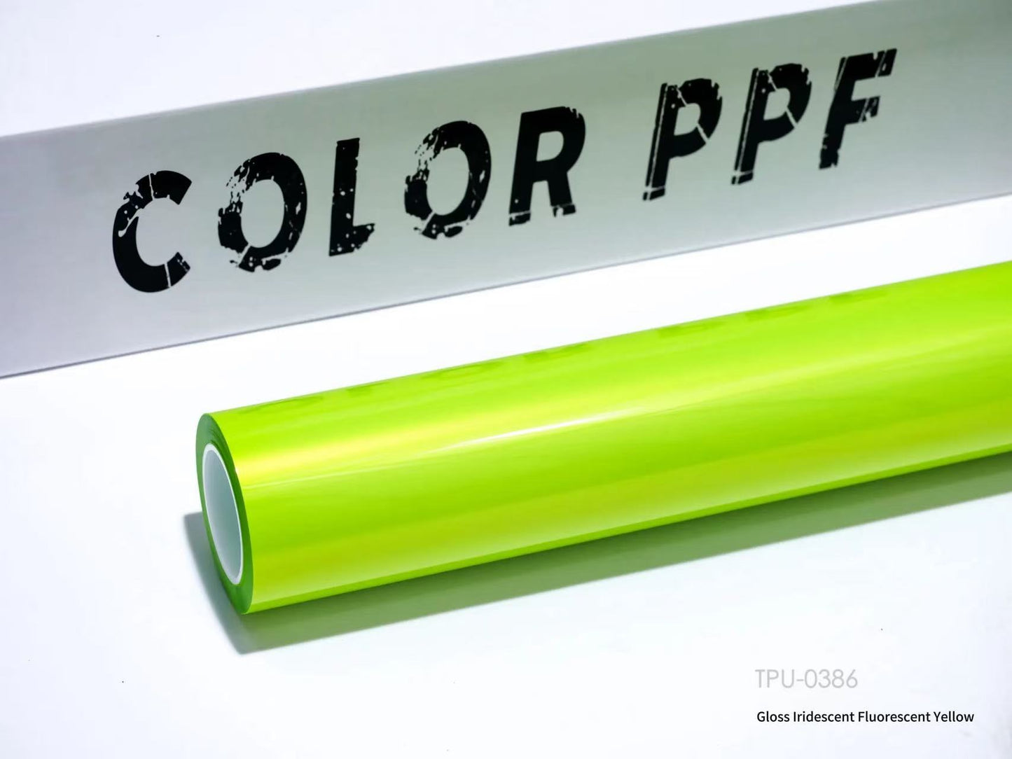 TPU-0386 Gloss Iridecent Fluorescent Yellow