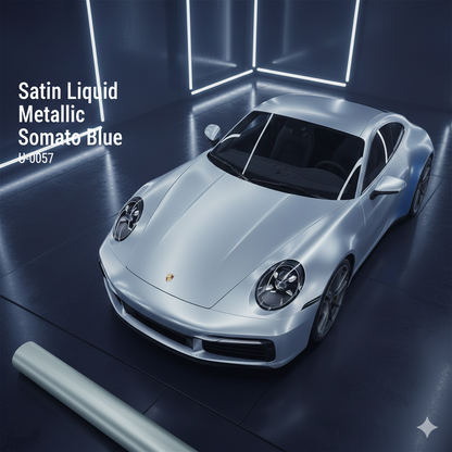 TPU-0057 Satin Liquid Metallic Somato Blue