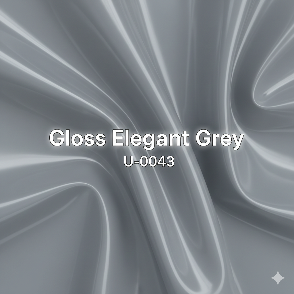 TPU-0043 Gloss Elegant Grey