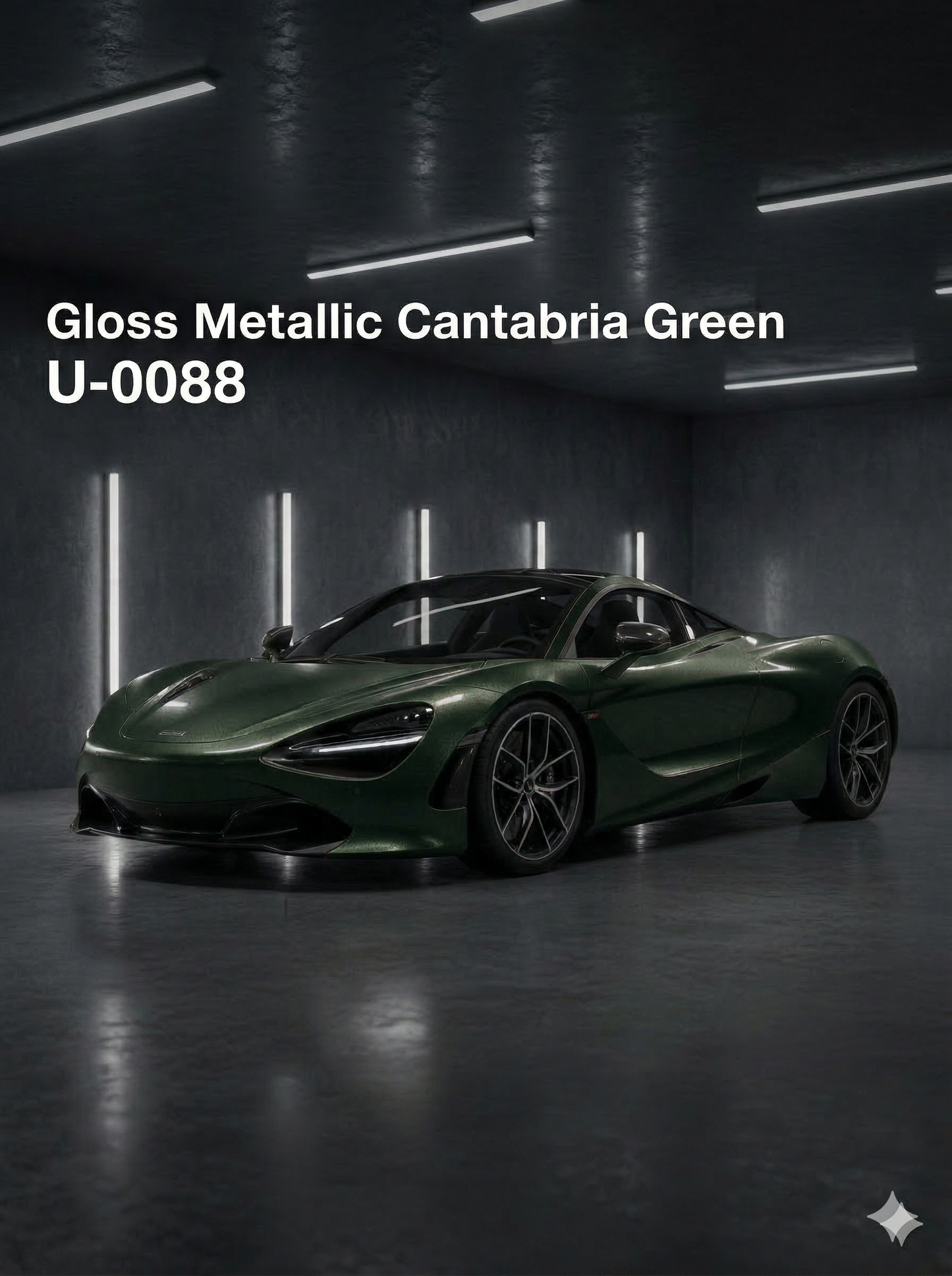 TPU-0088 Gloss Metallic Cantabria Green
