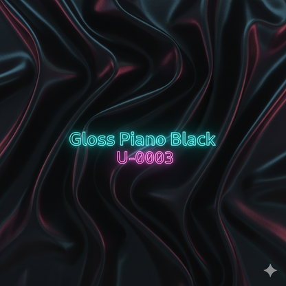TPU-0003 Gloss Piano Black
