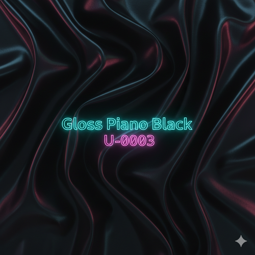 TPU-0003 Gloss Piano Black